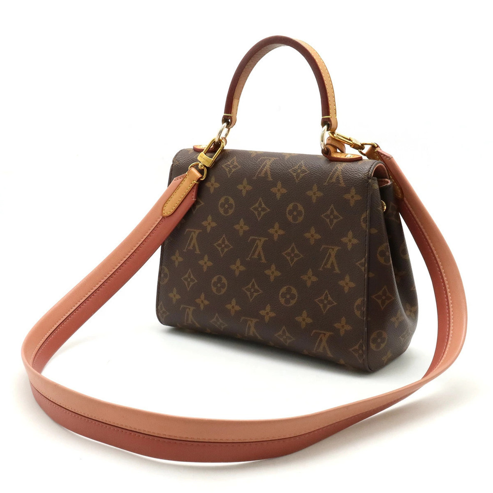 Louis Vuitton Pink Salmon Bag 2way Cluny Monogram Shoulder Pink Rose Vieux Pink